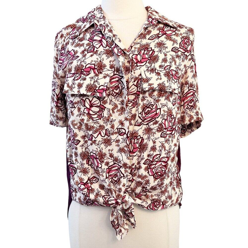 ANTHROPOLOGIE PORRIDGE Bergen Top S NWT
